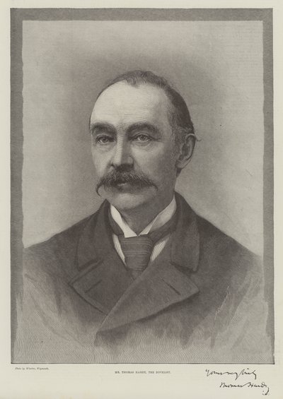 Mr Thomas Hardy, the Novelist by English School