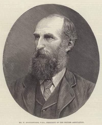 Mr W Spottiswoode, FRS, President of the British Association by English School