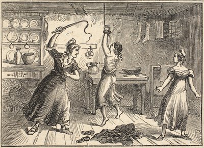 Mrs Brownrigg, from the Original Print by English School