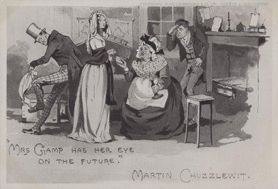 Mrs Gamp, Martin Chuzzlewit by English School