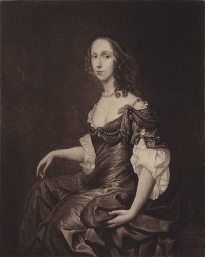 Mrs Ireton (Bridget Cromwell), eldest daughter of Oliver Cromwell by English School