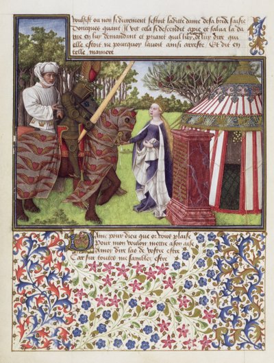 Heart and Desire with Hope at his House, facsimile edition of Livre du Coeur d