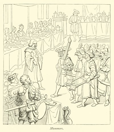 Mummers by English School