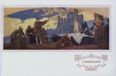 Murals in Peter Robinson Restaurant: Tannhauser by English School