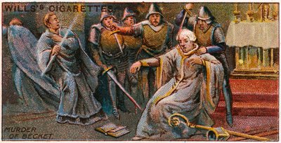 Murder of Thomas a Becket by English School