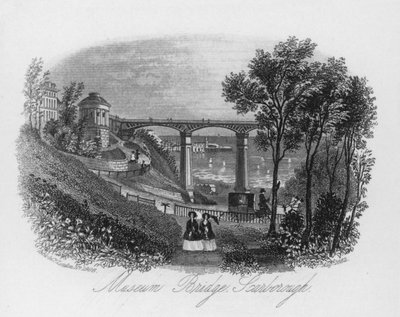 Museum Bridge, Scarborough by English School