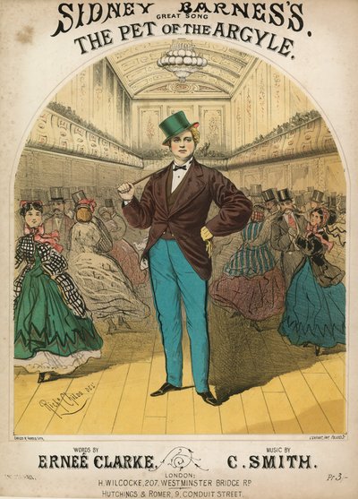 Musical score for Sidney Barnes