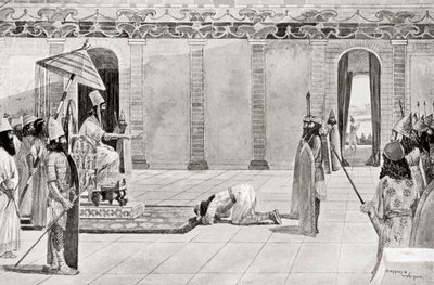 Nabonidus King of Babylonia by English School