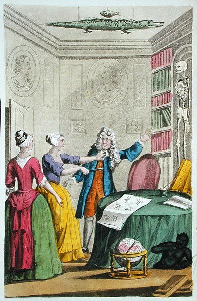 Nan Holland and Tristram Savage rob Dr. Trotter at Moorfields, illustration from 