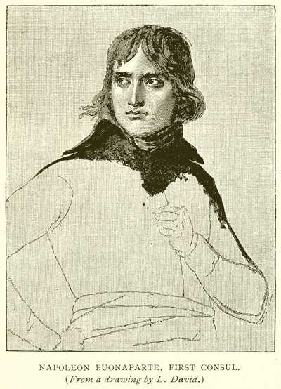 Napoleon Buonaparte, First Consul by English School
