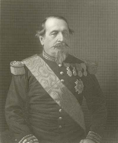 Napoleon III by English School