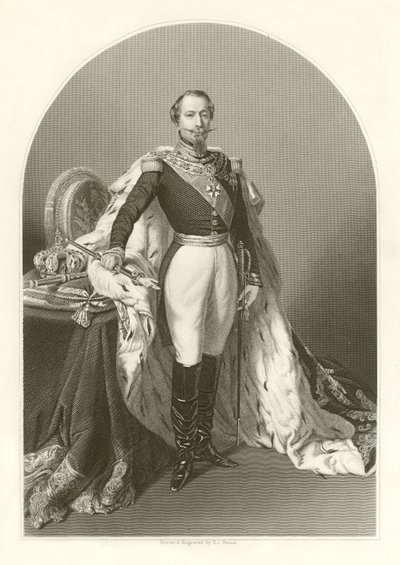Napoleon III by English School