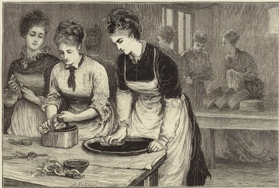 National Training School of Cookery at South Kensington by English School