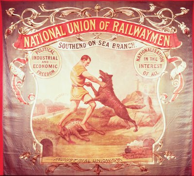 National Union of Railwaymen, Southend-on-Sea (textile) by English School