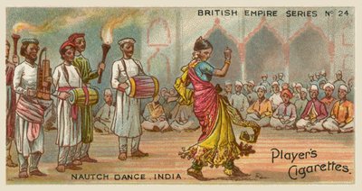 Nautch Dance, India by English School