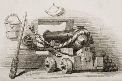Naval Canon, Illustration from England