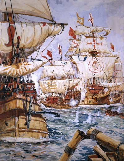 Naval engagement by English School