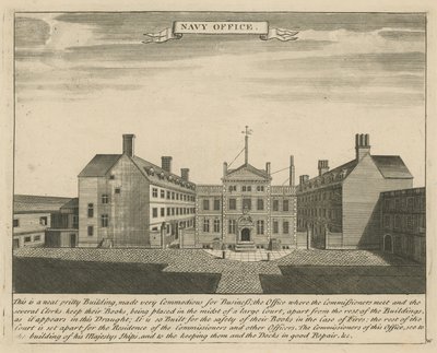 Navy Office, London by English School