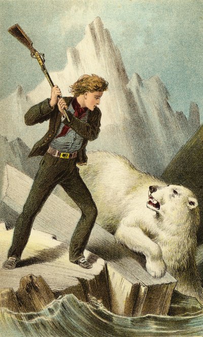 Nelson killing the polar bear by English School