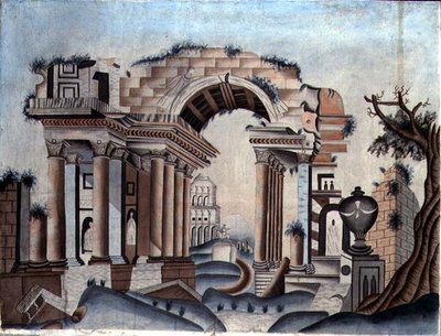 Neo-Classical Ruins by English School