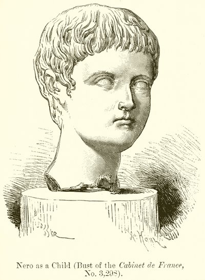 Nero as a Child by English School