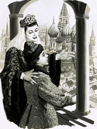 Never Forget That You Are the True Czar of Russia, Said Empress Helen to the Child Ivan by English School