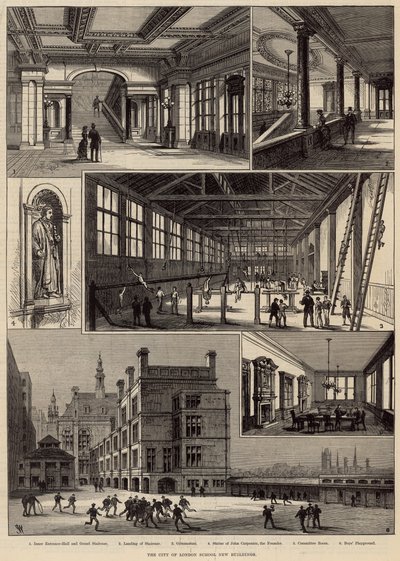 New Buildings of the City of London School by English School