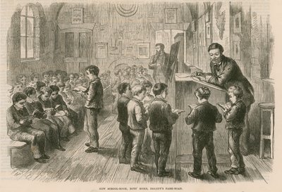 New school room, Boys Home, Regents Park Road, London by English School
