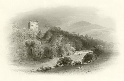 Newark Castle by English School