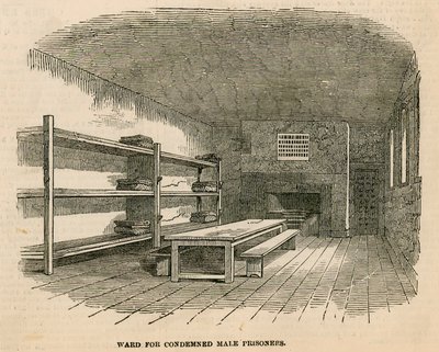 Newgate Prison. Ward for Condemned Prisoners by English School