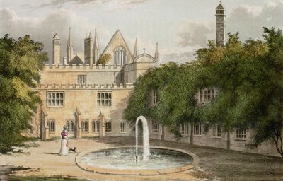 Newstead Abbey, from R. Ackermann