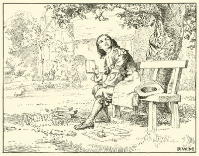 Newton and the Apple by English School