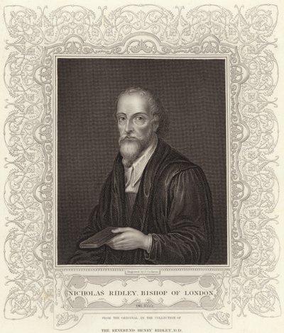 Nicholas Ridley by English School