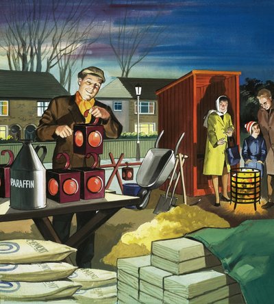 Night Watchman by English School