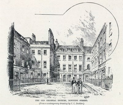 No. 10 Downing Street by English School