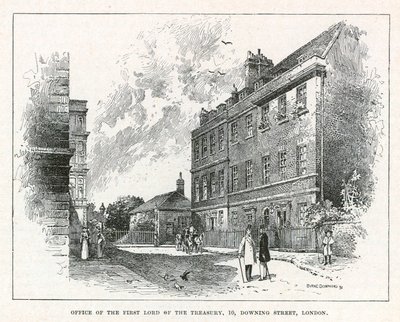 No. 10 Downing Street by English School
