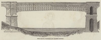 Nore Viaduct, Waterford and Kilkenny Railway by English School