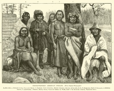 North-western American Indians by English School