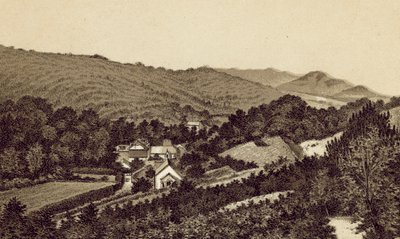 North Devon: Lee Church and Valley by English School