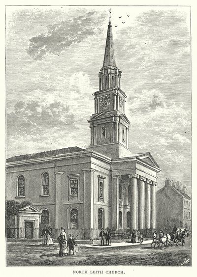 North Leith Church by English School
