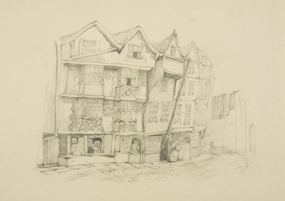 North side of Baldwin Street by English School