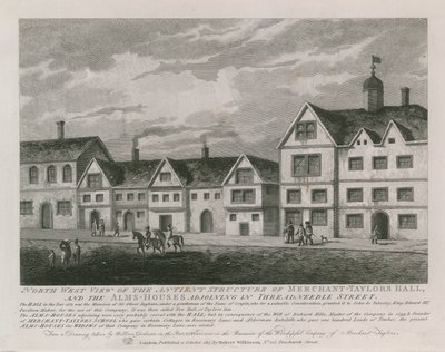 North West View of the Ancient Structure of Merchant Taylors
