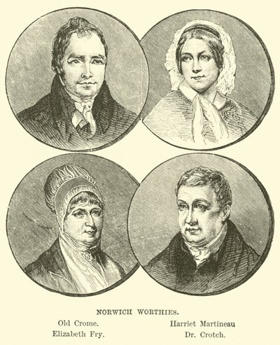 Norwich Worthies by English School