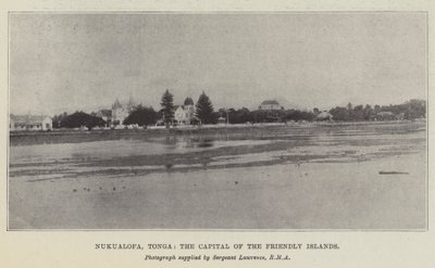 Nukualofa, Tonga, the Capital of the Friendly Islands by English School