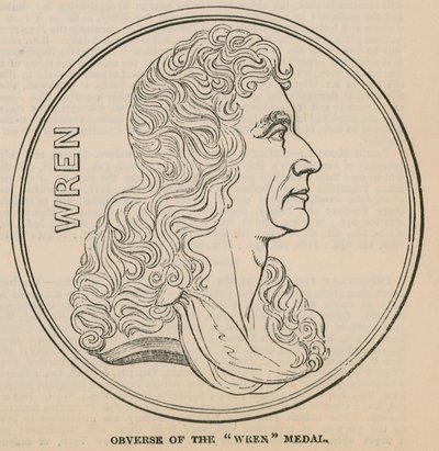 Obverse of the Wren Medal by English School