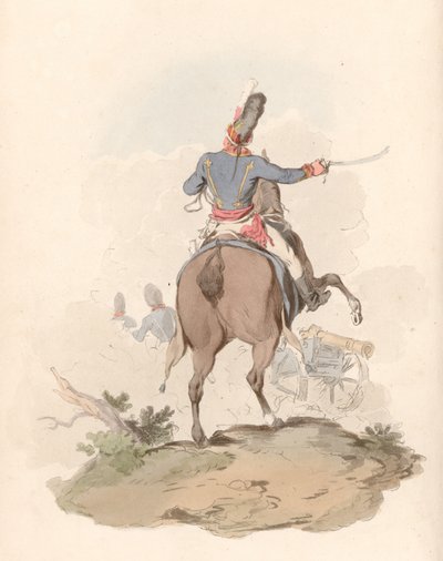 Officer of the Royal Horse Artillery by English School