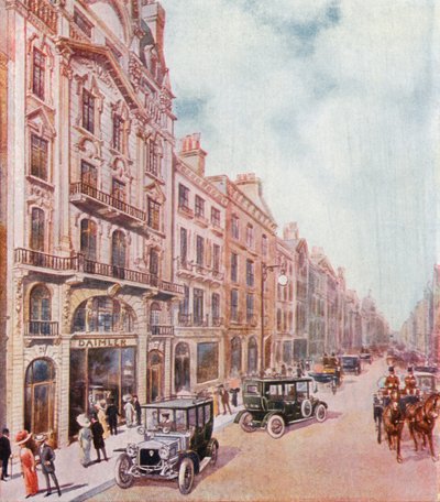 Offices and Showrooms of the Daimler Company in Pall Mall by English School