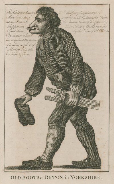 Old Boots of Rippon in Yorkshire by English School