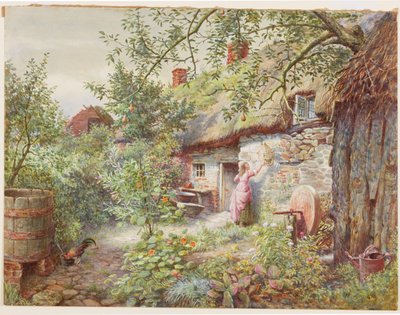 Old Cottage by English School