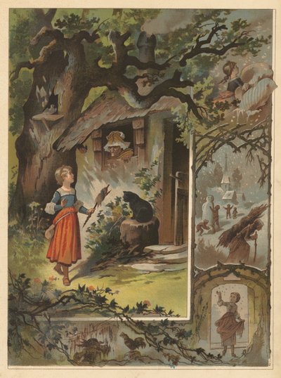 Old Mother Goose by English School